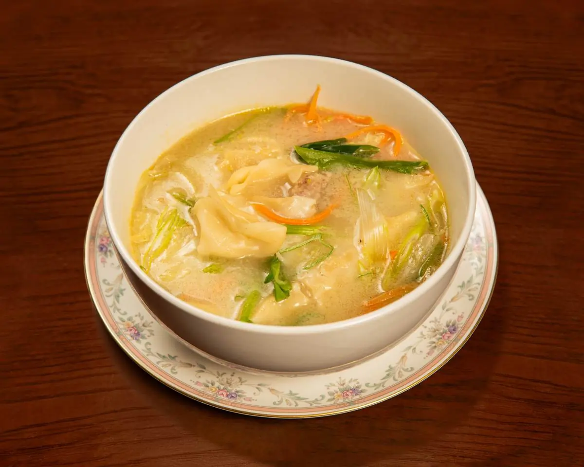 Gyoza Soup at Abis in Greenwich