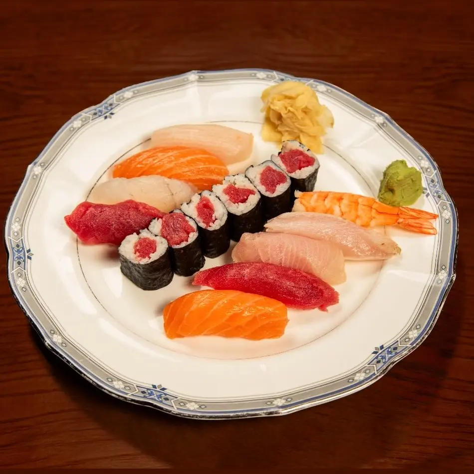 Sushi and sashimi at Abis in Greenwich