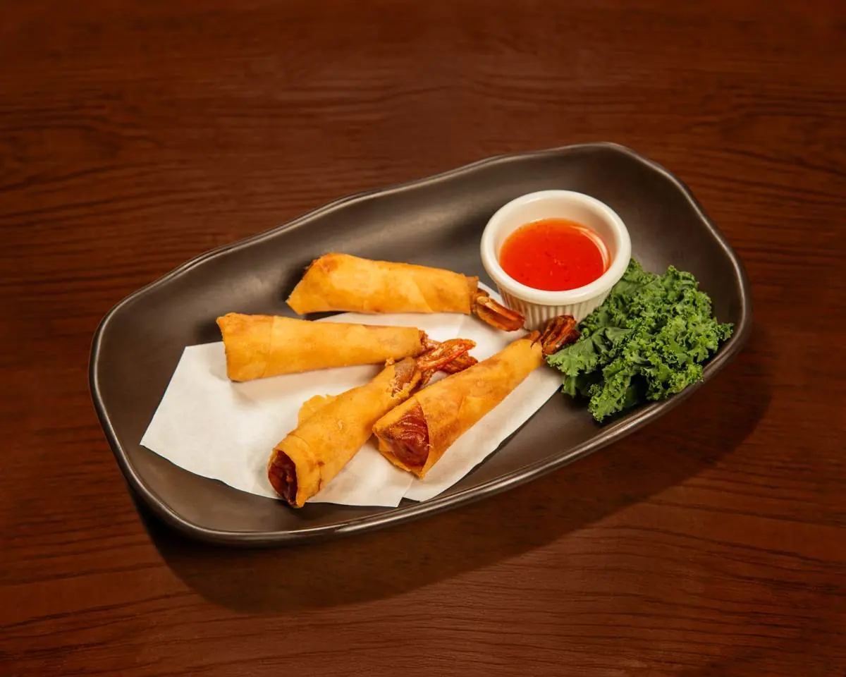 Shrimp Spring Roll at Abis in Greenwich