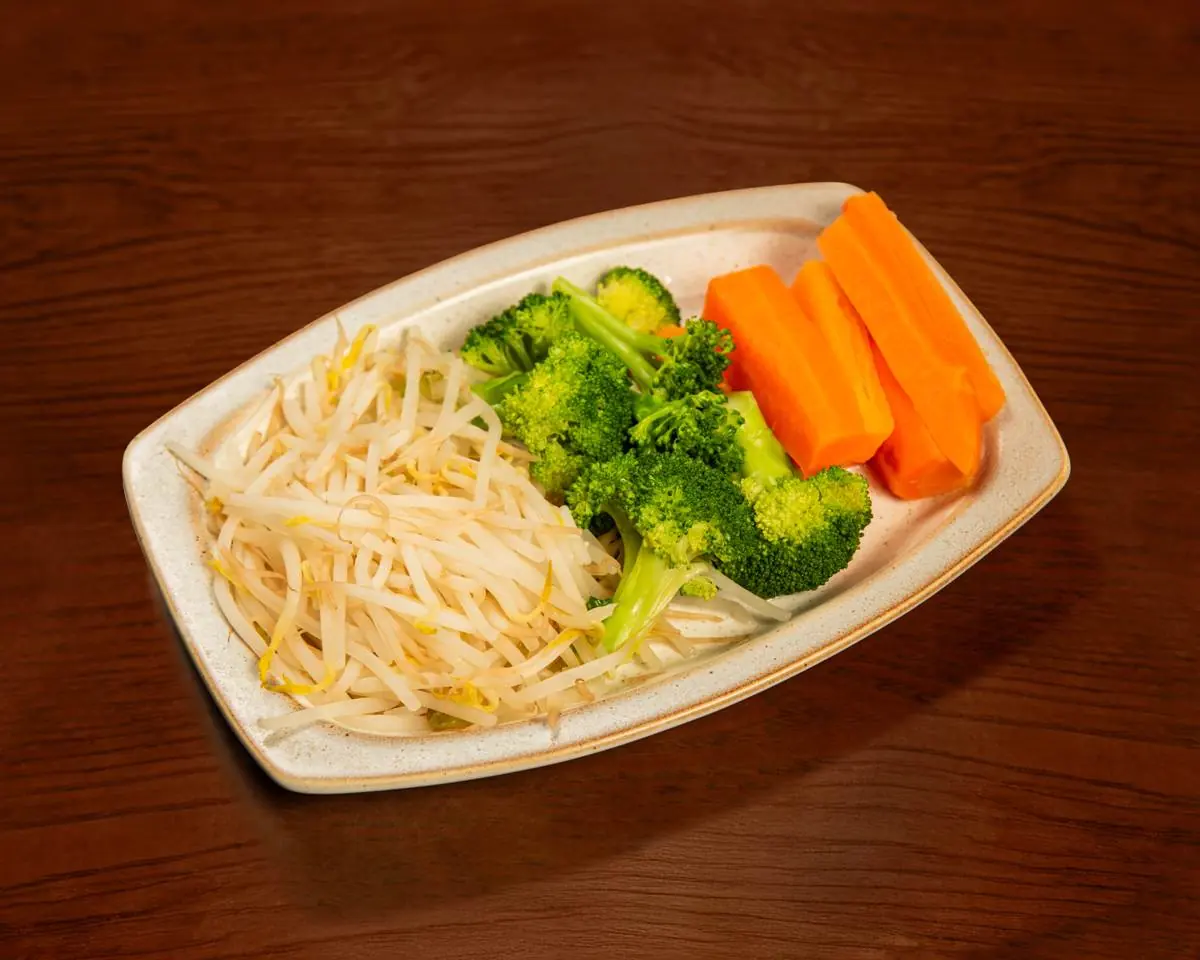 Steamed Vegetables at Abis in Greenwich