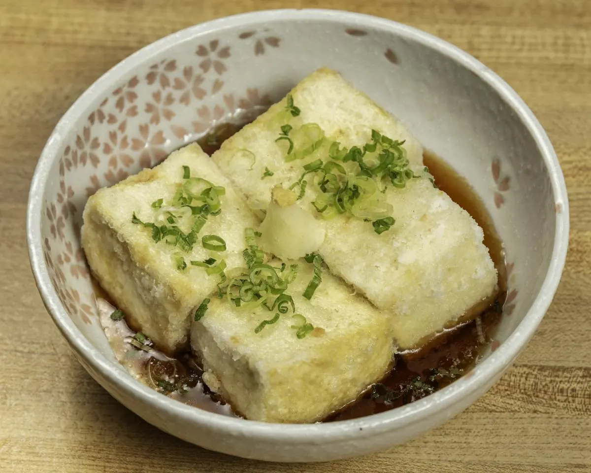 Agedashi Tofu at Abis in Greenwich