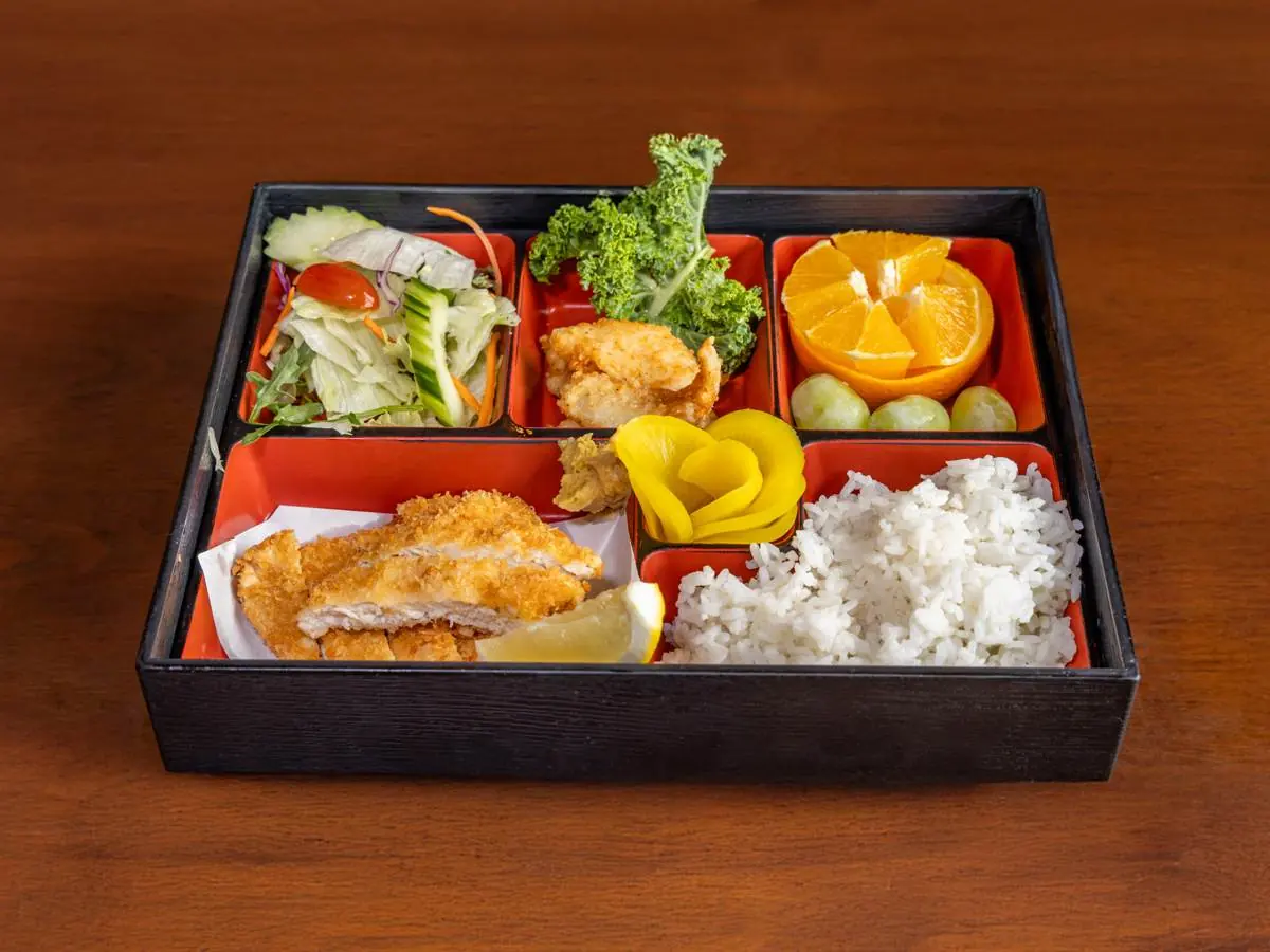 Chicken Katsu Box at Abis in Greenwich
