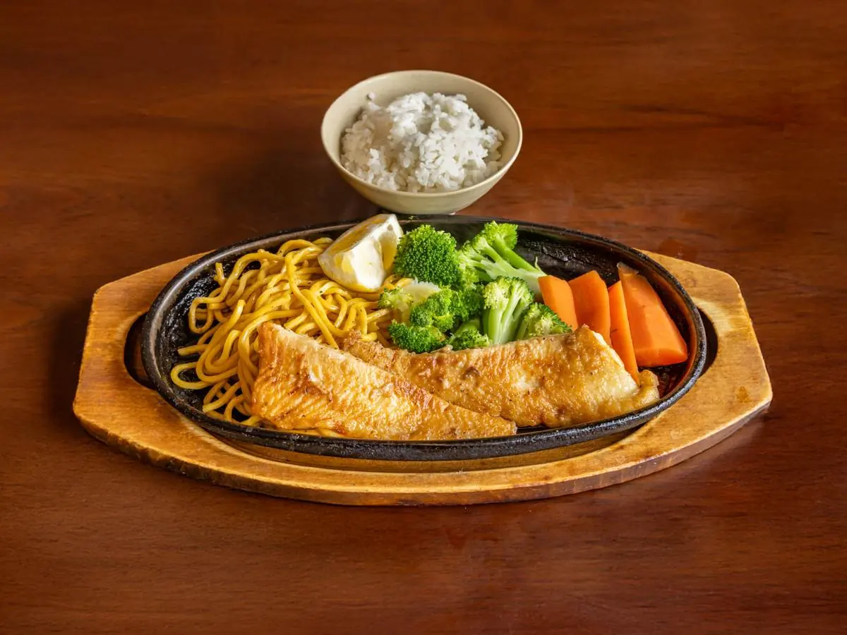 Flounder Teriyaki at Abis in Greenwich
