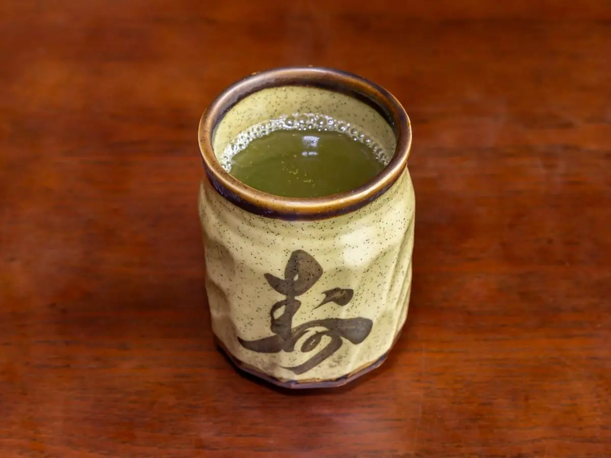 Green Tea at Abis in Greenwich