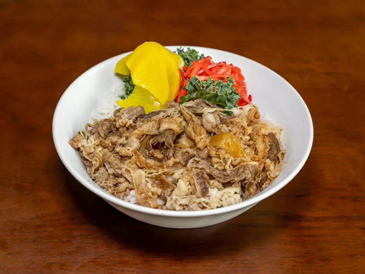 Gyudon at Abis in Greenwich
