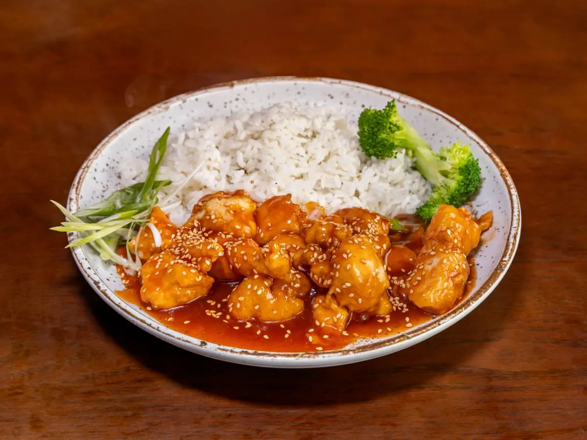 Sesame Chicken at Abis in Greenwich