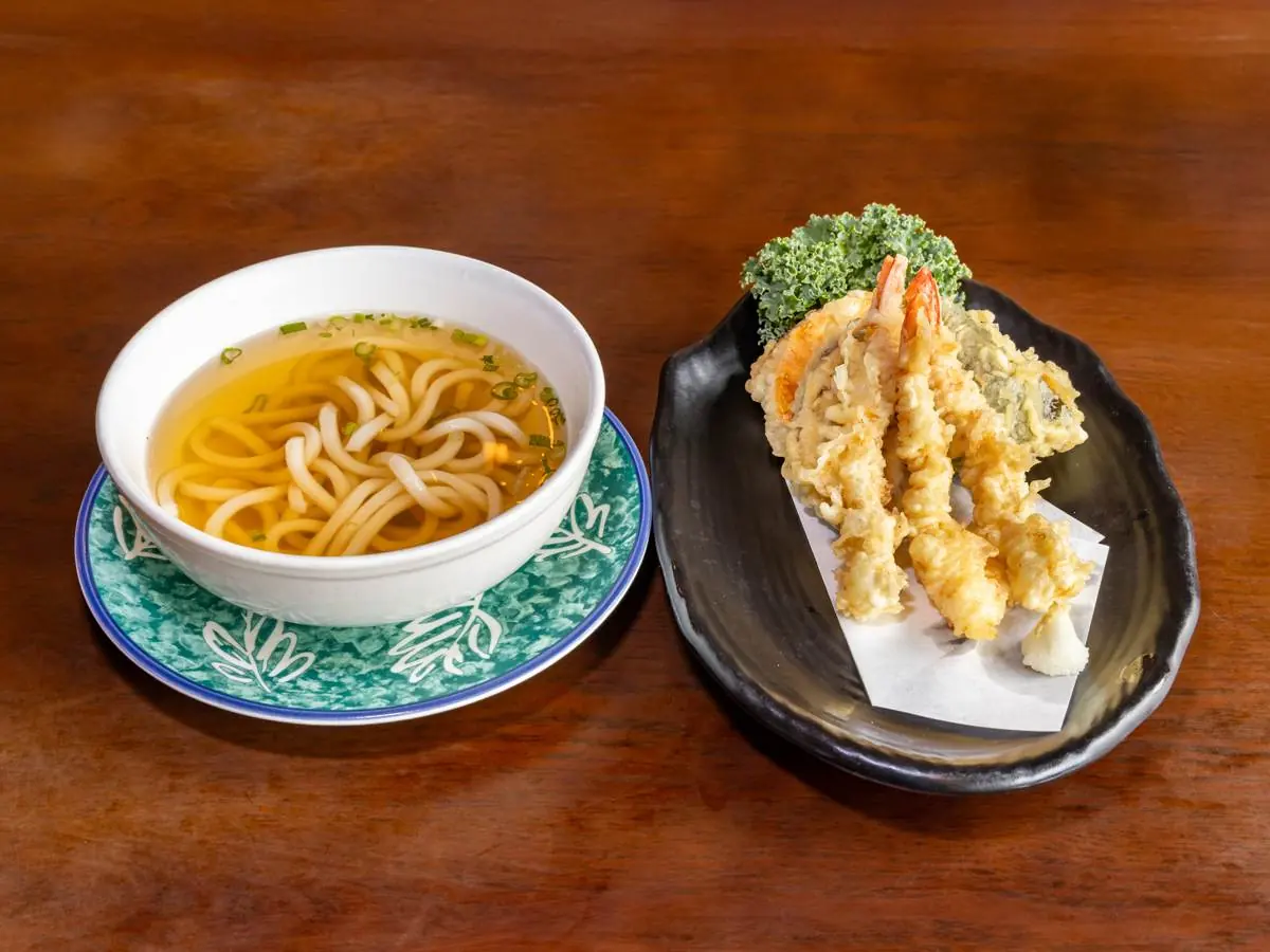 Tempura Udon at Abis in Greenwich