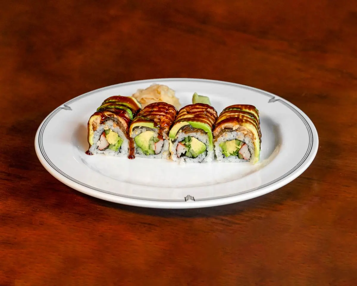 Dragon Roll at Abis in Greenwich